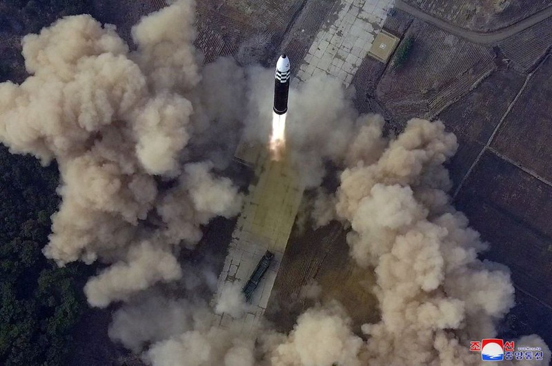 Phân tích cho thấy hình ảnh tên lửa Triều Tiên có thể là từ vụ phóng trước đó - ảnh 1
