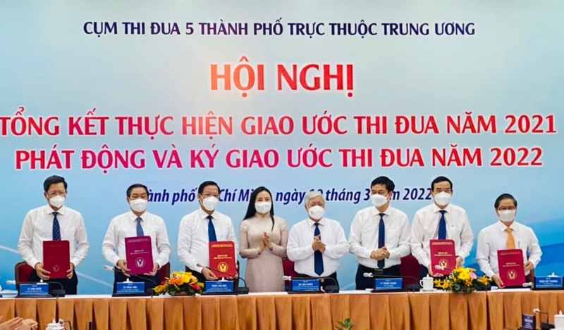 Hải Phòng dẫn đầu cụm thi đua 5 thành phố trực thuộc Trung ương - ảnh 1