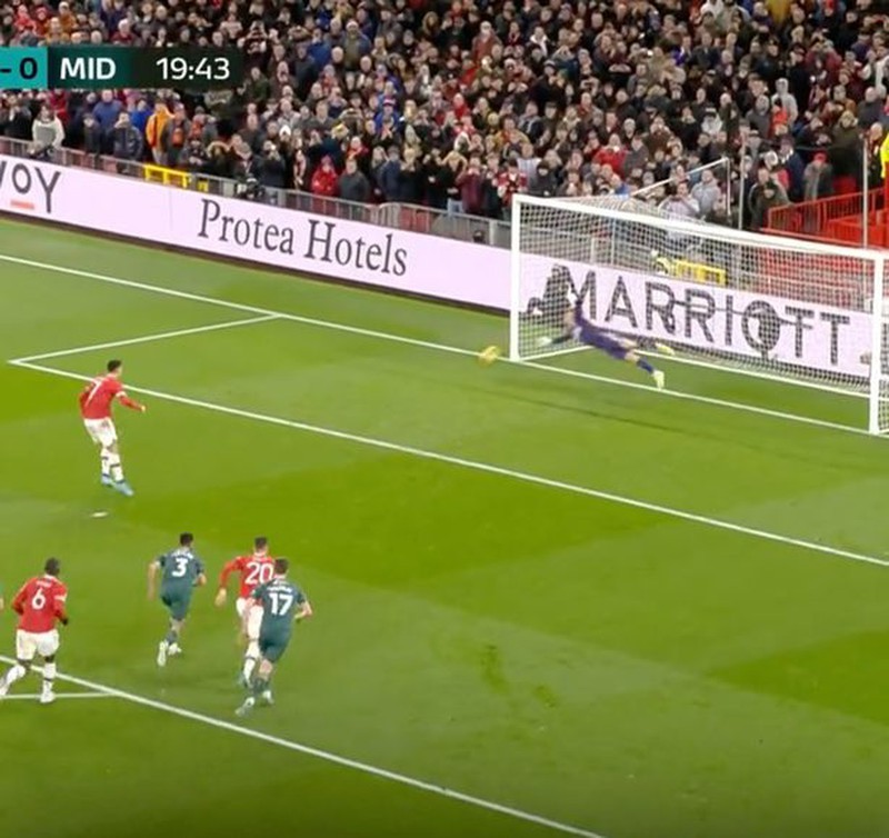 Ghi bàn penalty giúp MU hạ Middlesbrough ở FA Cup, Ronaldo tự mãn - ảnh 5
