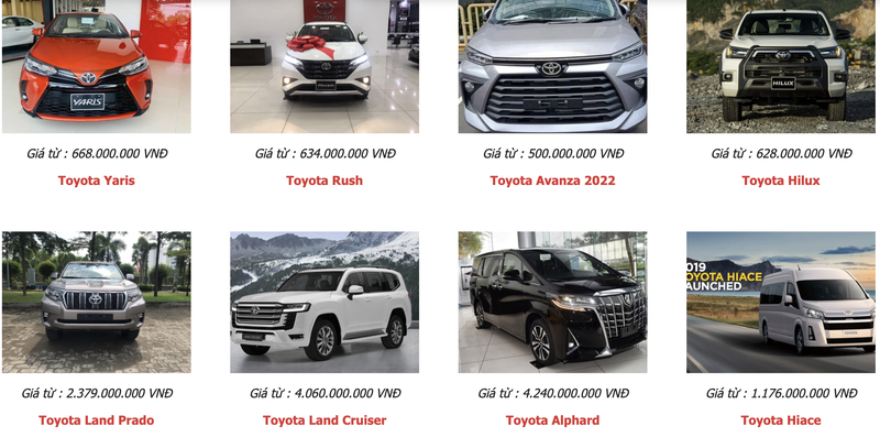 Bảng giá xe Toyota tháng 3: Ưu đãi lên đến hơn 40 triệu đồng - ảnh 2