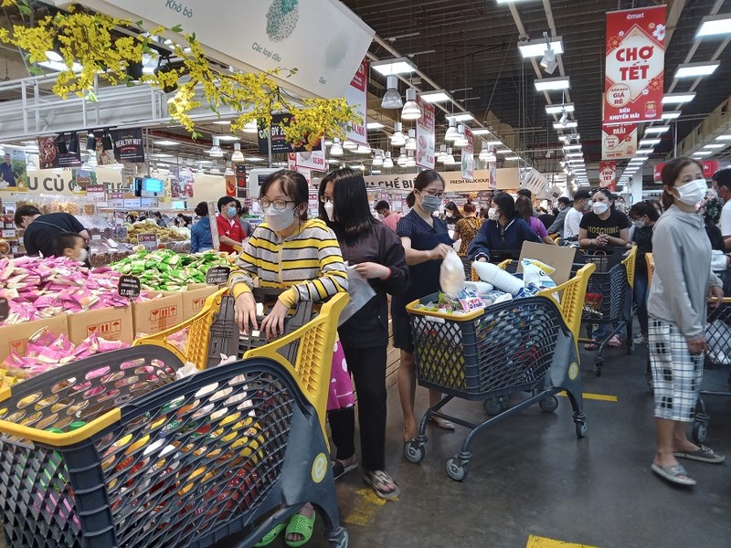 Sức mua sắm Tết tại siêu thị tăng hơn 200%  - ảnh 6