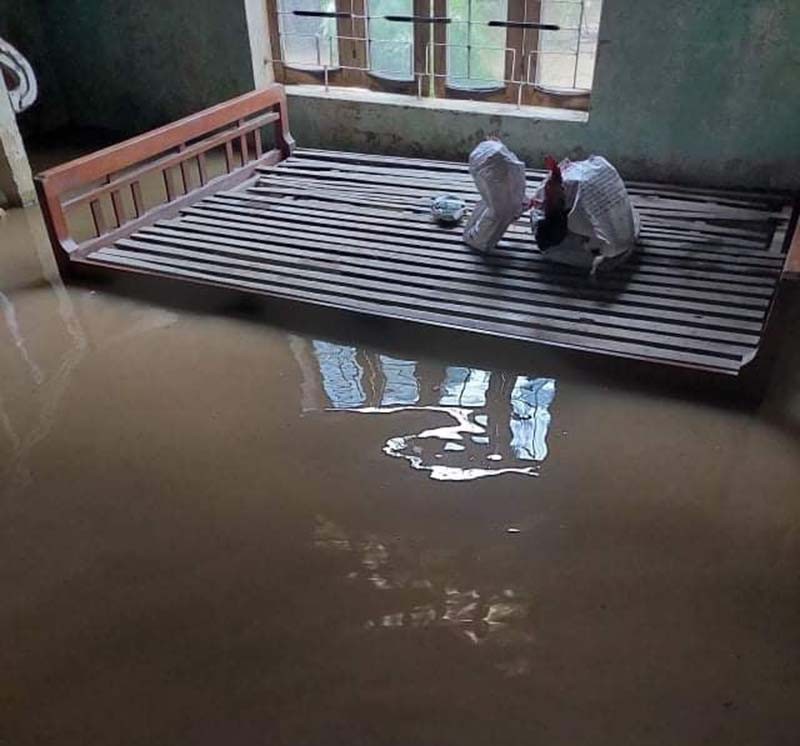 Hàng ngàn ngôi nhà ở Bình Định bị ngập, có nơi chìm sâu hơn 1 m - ảnh 12