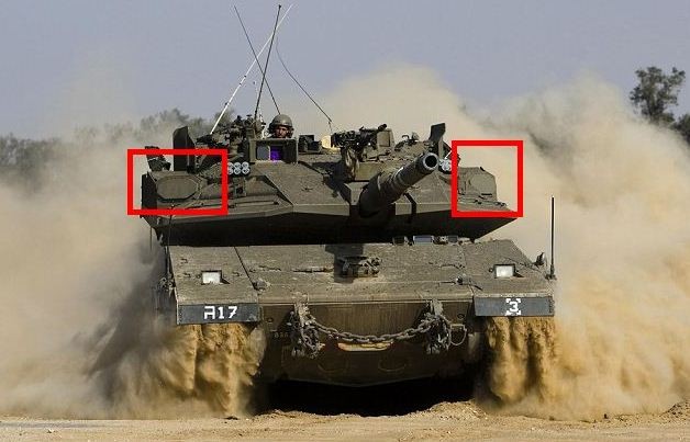 Trophy trang bị trên xe tăng Merkava 4 Trophy trang bị trên xe tăng Merkava 4