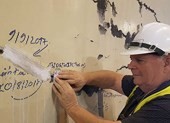 Hầm Hải Vân xuất hiện nhiều vết nứt
