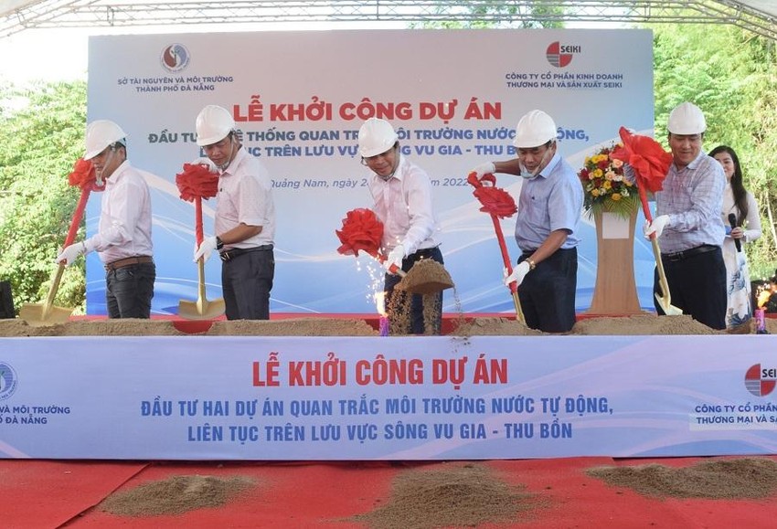Đà Nẵng khởi công dự án quan trắc nguồn nước tại tỉnh Quảng Nam ảnh 1