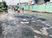 Tỉnh lộ 9 xuống cấp nghiêm trọng