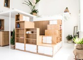 Căn hộ 30 m² ở Sài Gòn rộng gấp đôi sau cải tạo