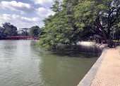 Hồ Gươm thay bộ áo mới sau 10 năm thai nghén, 5 tháng thi công