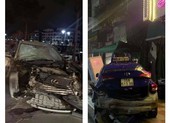 Lái xe gây tai nạn ở phố đi bộ Hải Phòng có nồng độ cồn