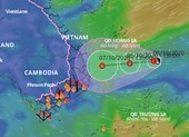 Áp thấp nhiệt đới gây mưa lớn khu vực miền Trung