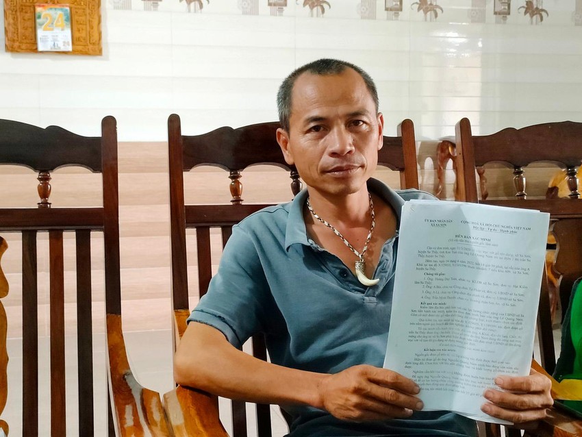 Người vớt khúc gỗ lạ ở Kon Tum chính thức bị phạt 4 triệu đồng ảnh 1