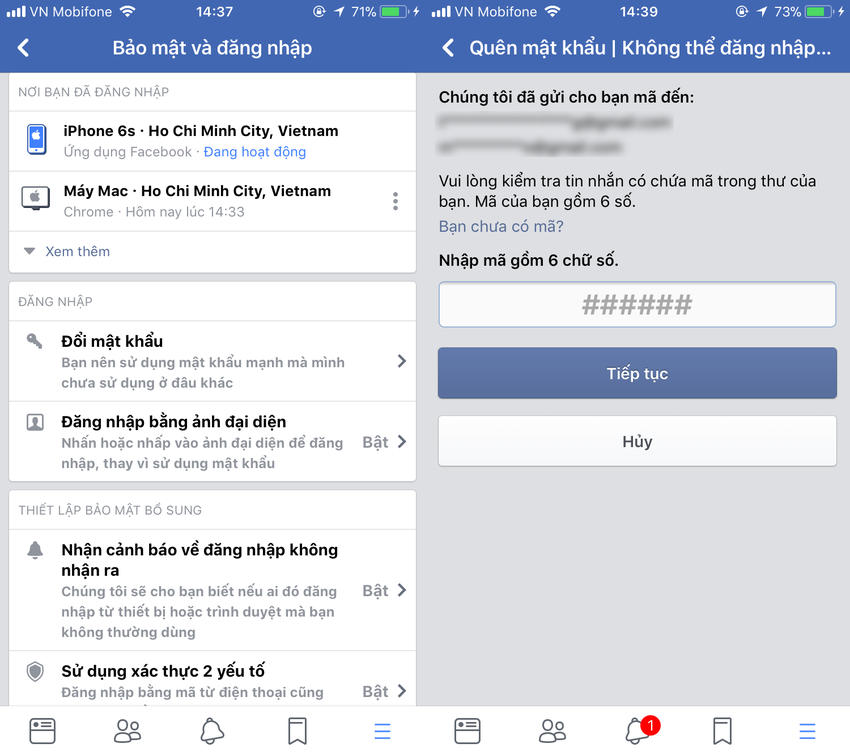 Cách lấy lại mật khẩu và mở khóa Facebook ảnh 1
