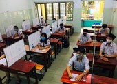 Trường trang bị nón ngăn giọt bắn, vách ngăn phòng COVID-19
