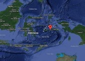 Indonesia vừa hứng động đất liên tiếp