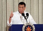 Ông Duterte không từ bỏ phán quyết để khai thác chung