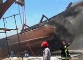 Hỏa hoạn ở nhà máy đóng tàu Iran gây thiệt hại nghiêm trọng