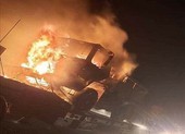 Đoàn xe quân sự Mỹ nổ tung ở Iraq