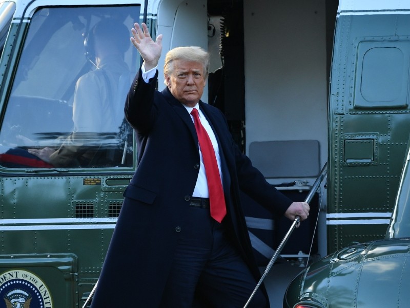 VIDEO: Ông Trump phát biểu lần cuối trong cương vị tổng thống