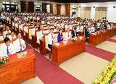 Ông Phạm Minh Chính phát biểu chỉ đạo tại ĐH Đảng bộ Hậu Giang
