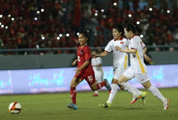 Chủ nhà Việt Nam dội cơn mưa gôn 7-0 vào lưới Campuchia ảnh 6