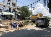 Bắt đầu thi công đường Huỳnh Tấn Phát