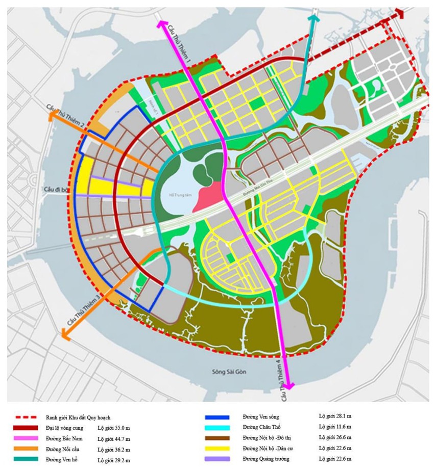 Toàn cảnh quy hoạch khu đô thị Thủ Thiêm theo quy chế kiến trúc mới ảnh 7