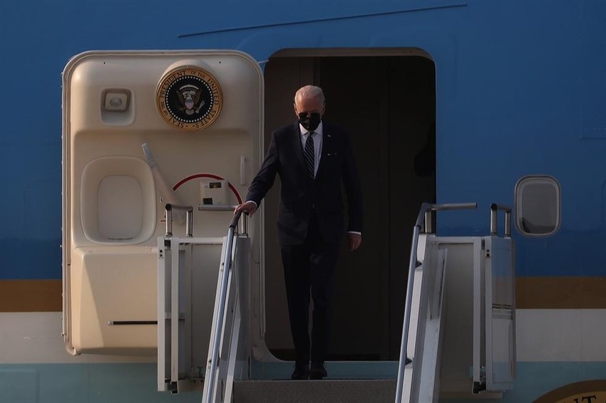 ẢNH: Ông Biden đã đến Hàn Quốc, bắt đầu chuyến công du châu Á ảnh 2