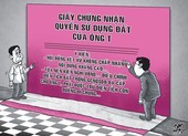Ủy ban thua kiện vì cấp sổ hồng chồng lấn lên lối đi chung