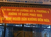TP.HCM: Điểm phát quà từ thiện ở quận Gò Vấp đã ngưng