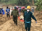 Nỗ lực tìm kiếm người mất tích trong vụ sạt lở ở Trà Leng