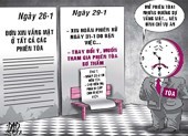 Đình chỉ án vì lý do... vô lý?