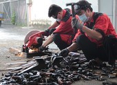 Công an TP.HCM tiêu hủy hàng ngàn vũ khí, vật liệu nổ