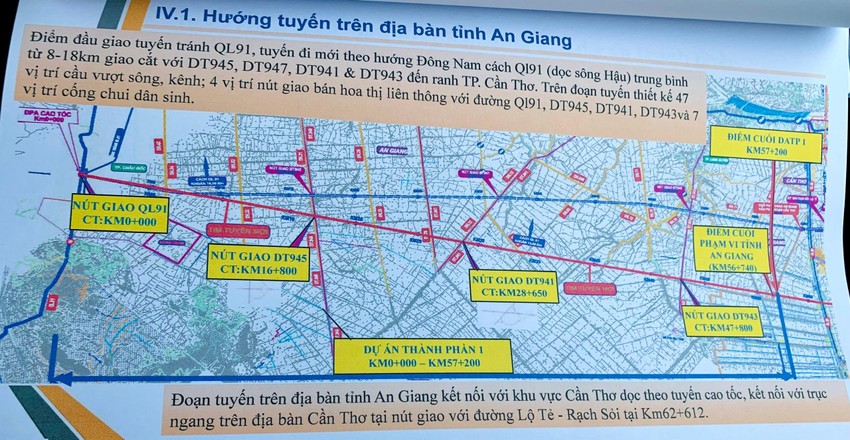 Phó Thủ tướng Lê Văn Thành khảo sát vị trí thực hiện cao tốc Châu Đốc – Cần Thơ – Sóc Trăng ảnh 2