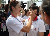 Cuộc chia tay thấm đẫm nước mắt của đội bóng rổ liên Triều