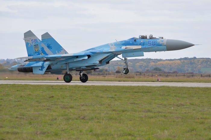 Tiêm kích Su-27 của Nga và của Kiev cùng đọ sức trên chiến trường Ukraine ảnh 2