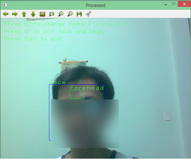 Đo nhịp tim bằng webcam và trán của bạn ảnh 1