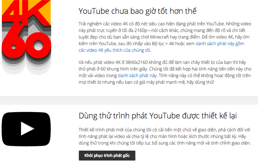 Kích hoạt giao diện trong suốt cho YouTube ảnh 1