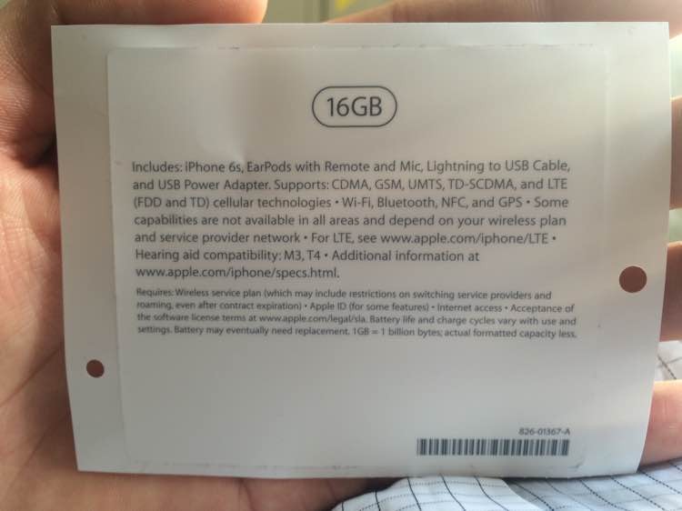 Xuất hiện ảnh vỏ hộp màu hồng phấn của iPhone 6s? ảnh 1