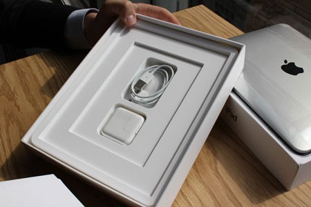 Đập hộp máy tính bảng iPad ảnh 7