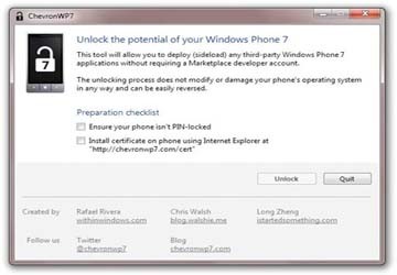 Windows Phone 7 đã bị bẻ khóa ảnh 1
