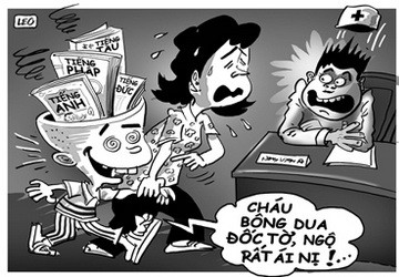 Báo động chứng “rối loạn ngôn ngữ” ảnh 1