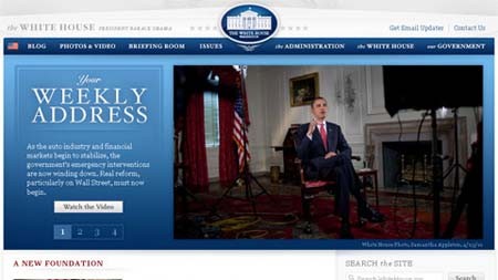 Nhà Trắng công bố mã nguồn Website ảnh 1