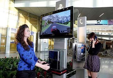 Chơi PlayStation 3 miễn phí tại sân bay Hồng Kông ảnh 1