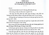 Đã có 17 trường ĐH, Học viện cho sinh viên nghỉ hết tháng 3