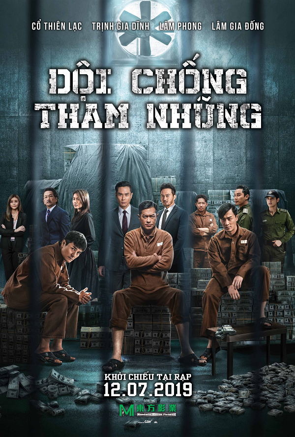 Cổ Thiên Lạc cùng dàn sao TVB gây bão trong phim hành động