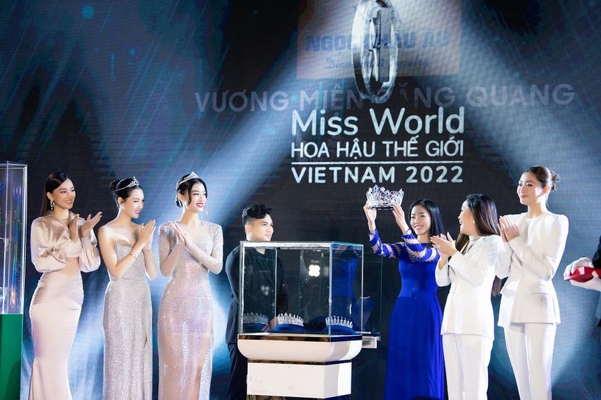 Công bố ba chiếc vương miện 'Hoa hậu Thế giới Việt Nam 2022' ảnh 4