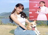 Lê Bống dịu dàng trong tà áo dài trắng thi Hoa hậu Thể thao Việt Nam