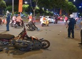 TP.HCM: Tai nạn giữa 3 xe máy, 1 người thiệt mạng