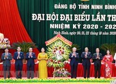 Ông Trần Quốc Vượng dự và chỉ đạo Đại hội Đảng bộ Ninh Bình