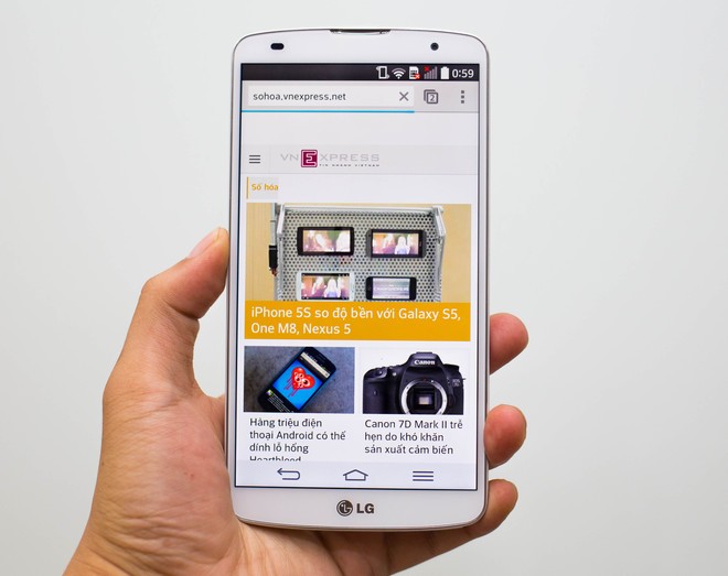 LG G Pro 2 chính hãng về Việt Nam giá 16 triệu đồng ảnh 2